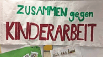 Plakat gegen Kinderarbeit Plakat gegen Kinderarbeit