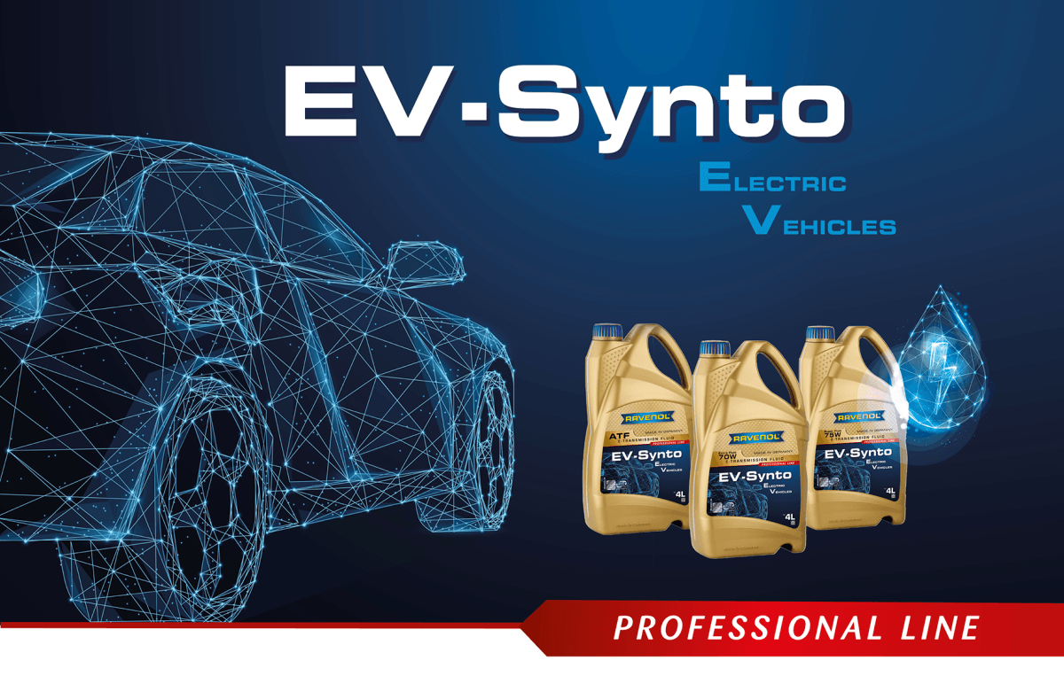 Unsere neuen EV-Getriebe-Öle in der EV-Synto Produktlinie